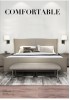 Coral End Of Bed Bench Stool H45cm